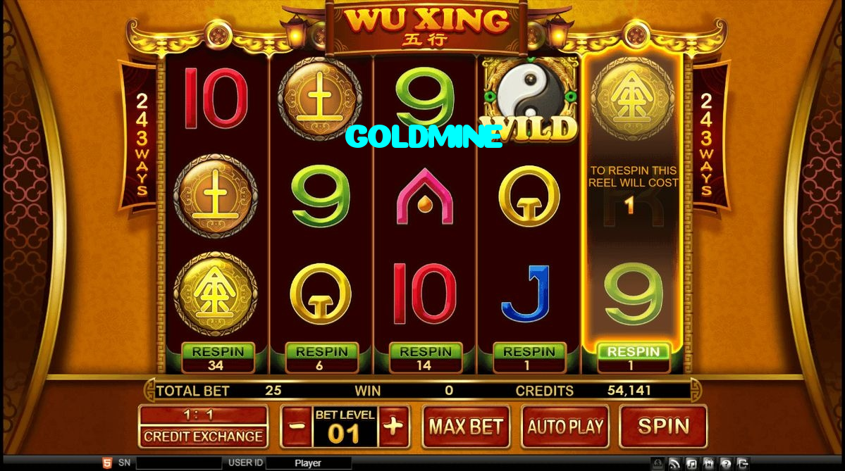 GOLDMINE casino presented on mobile device in Pakistan with slots and live games